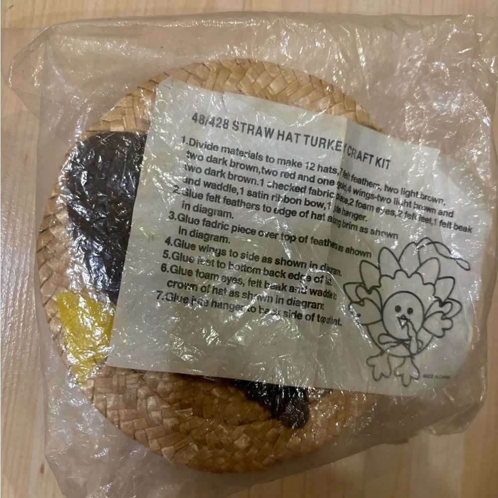 Thanksgiving Turkey Party Favor Set-2 kits & 1 DIY’MAKE UR OWN TURKEY’ ALL NEW.